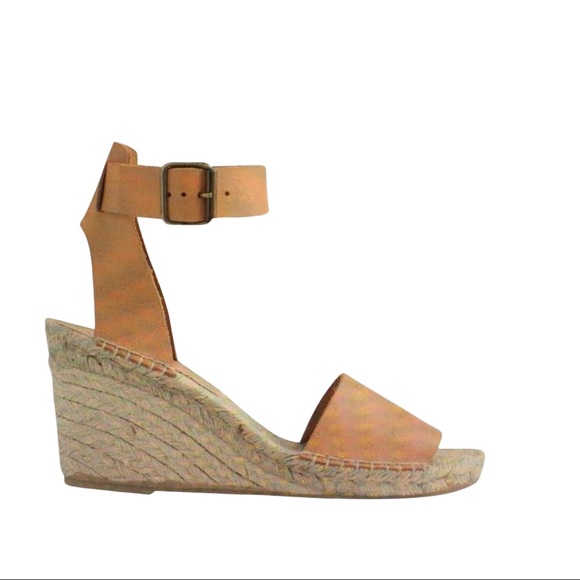 J. Crew Shoes - J Crew Corsica Leather Espadrille in Caramel